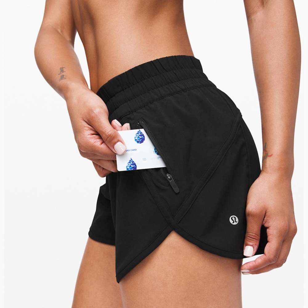 Lululemon Tracker Short Black 4”